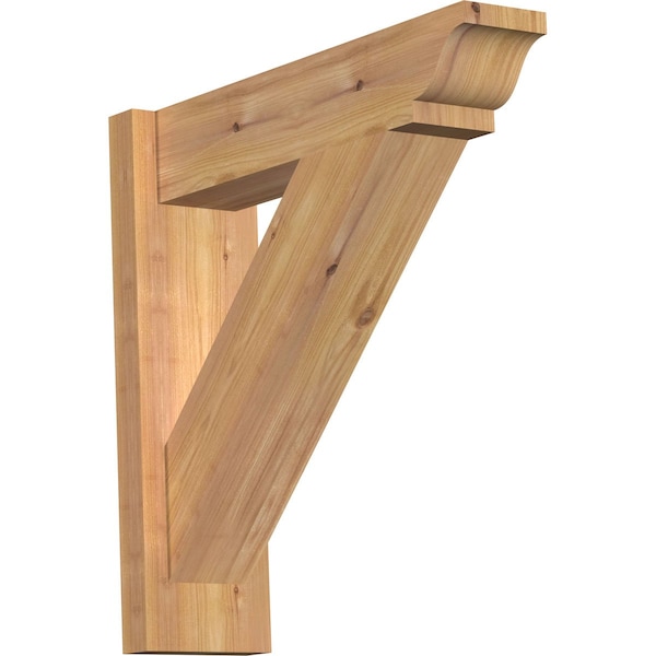 Ekena Millwork Traditional Smooth Traditional Outlooker, Western Red Cedar, 5 1/2"W x 20"D x 20"H OUT06X20X20TRA01SWR - main